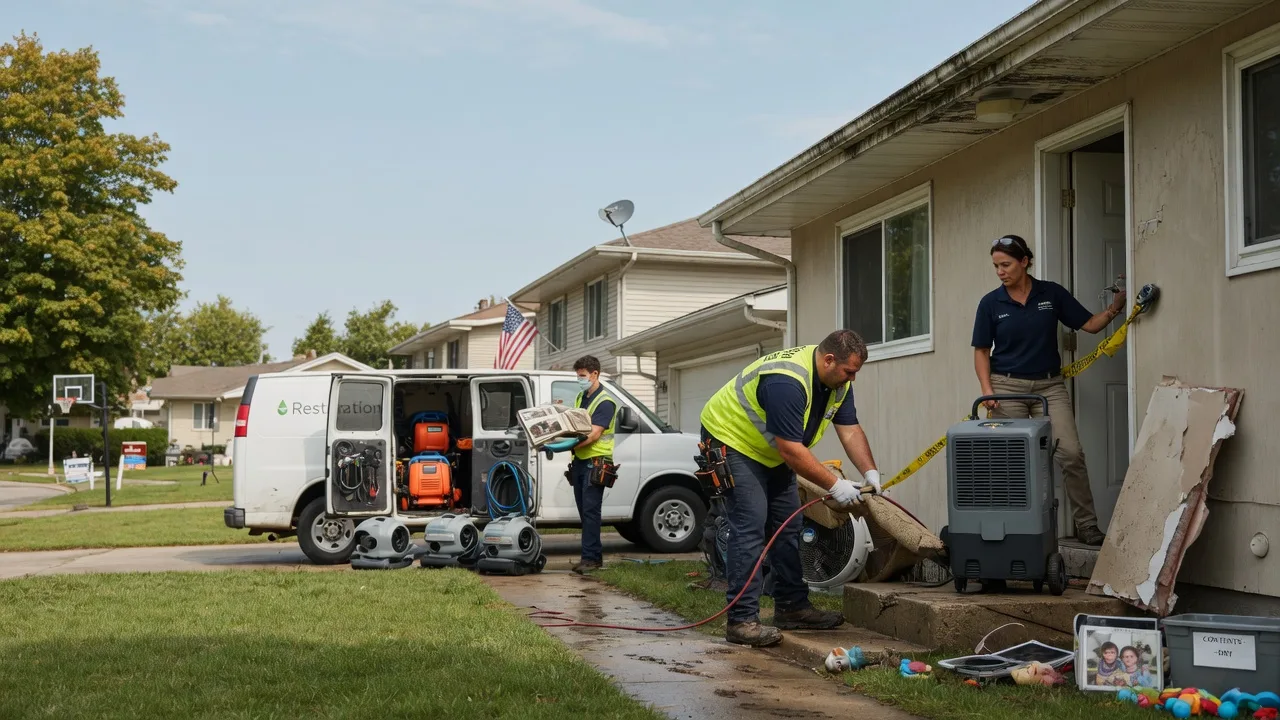 Water Damage Restoration in New Germany, MN near me